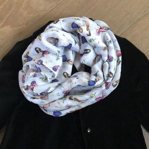 Joico light scarf 29 x 72 inches Paris print